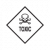 Toxic Selft-Adhesive Label