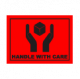 Handle with Care Shipping Label