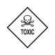 Toxic Shipping Label 
