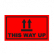 This Way Up Shipping Label