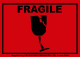Fragile Shipping Label
